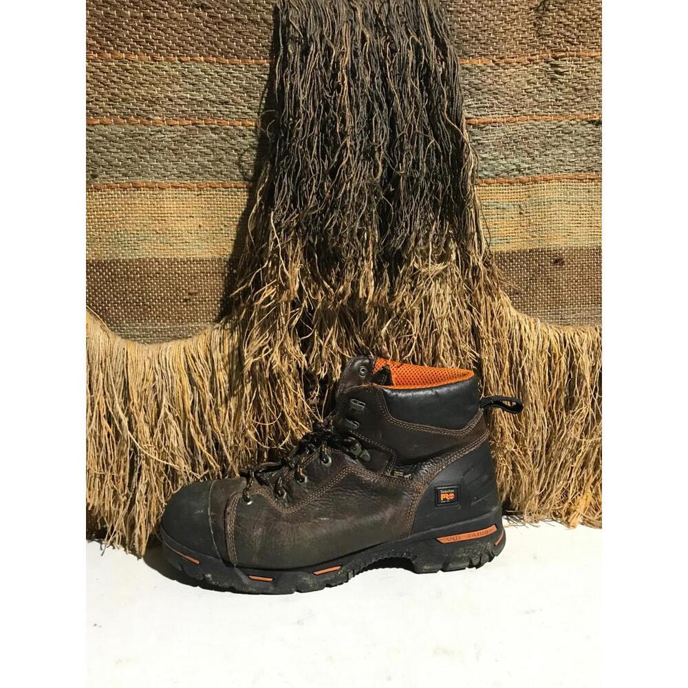 Timberland Deep Brown PRO Endurance CSA 6" Steel Toe US Men Size 15M